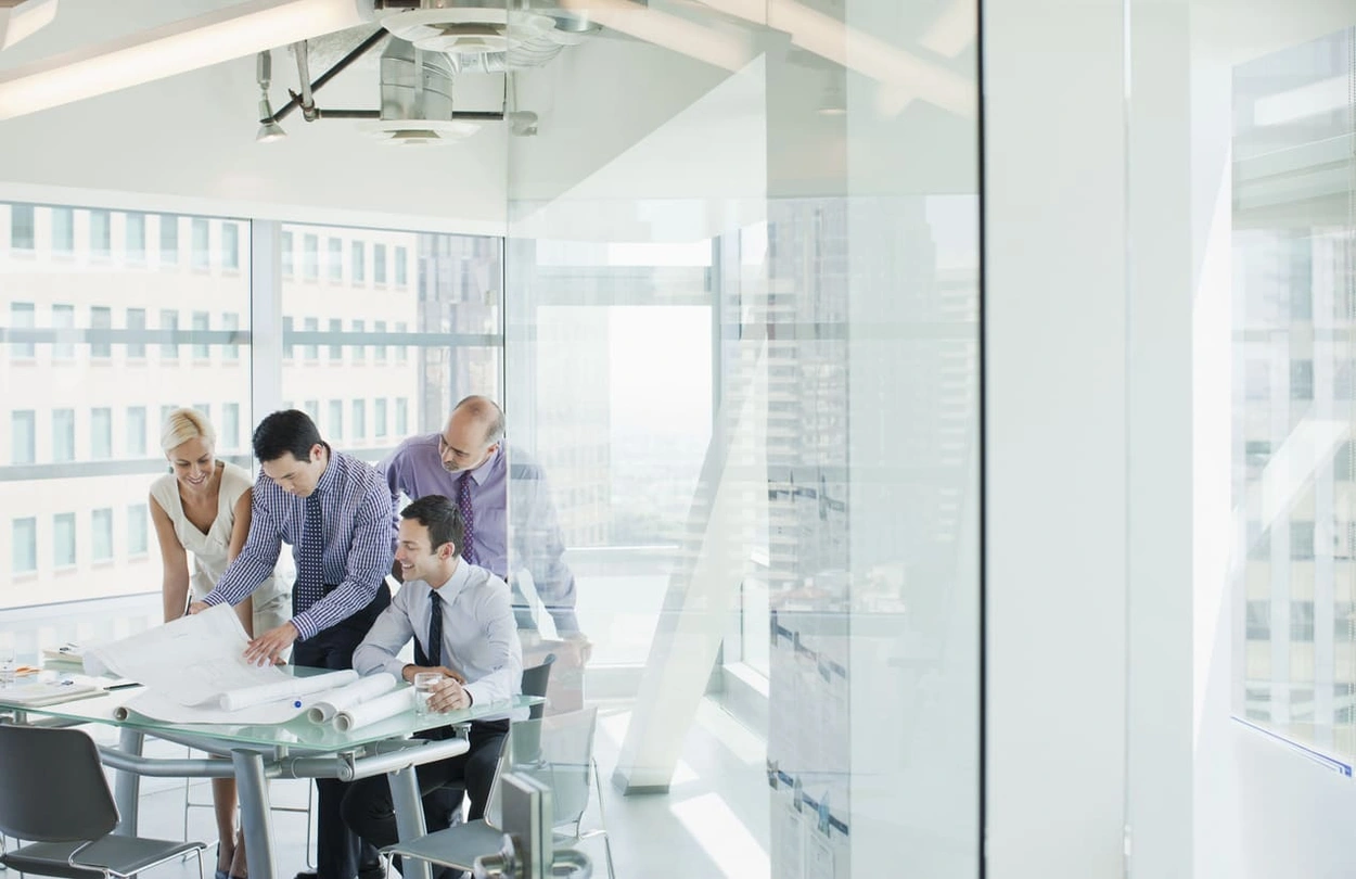 AEC team starting to reduce paper waste in printing processes for blueprints and plans AEC team starting to reduce paper waste in printing processes for blueprints and plans