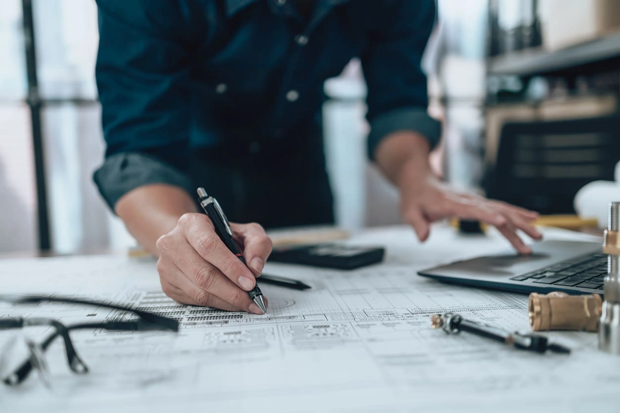 AEC professional merging manual and digital blueprint markup processes