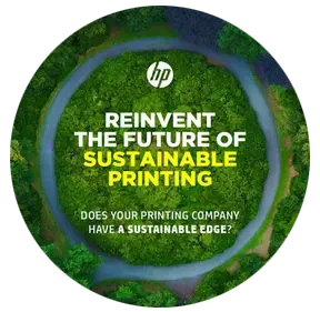 Reinvent the future of sustainable printing eBook.