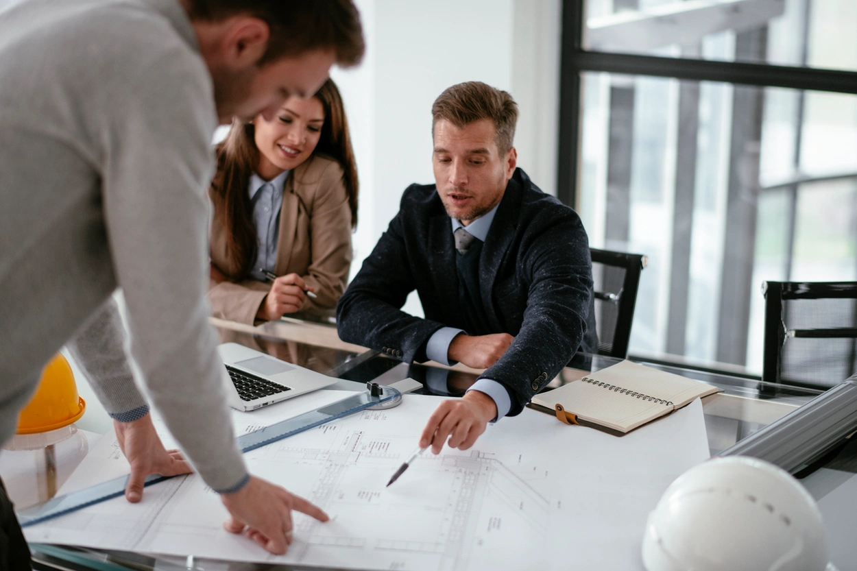 Architects seeing sharper, clearer images on blueprints due to ongoing servicing from a plotter repair service