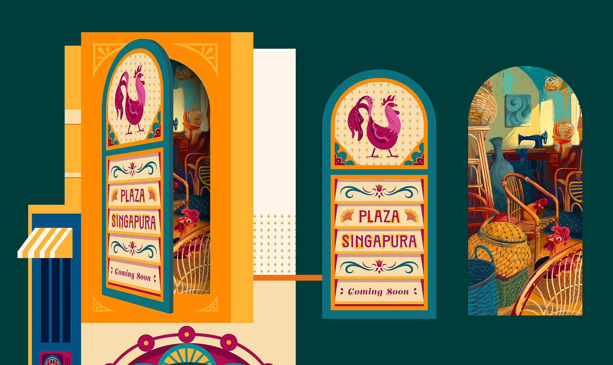 It Takes A Village at Raffles City Singapore in August 2024 It Takes A Village at Raffles City Singapore in August 2024