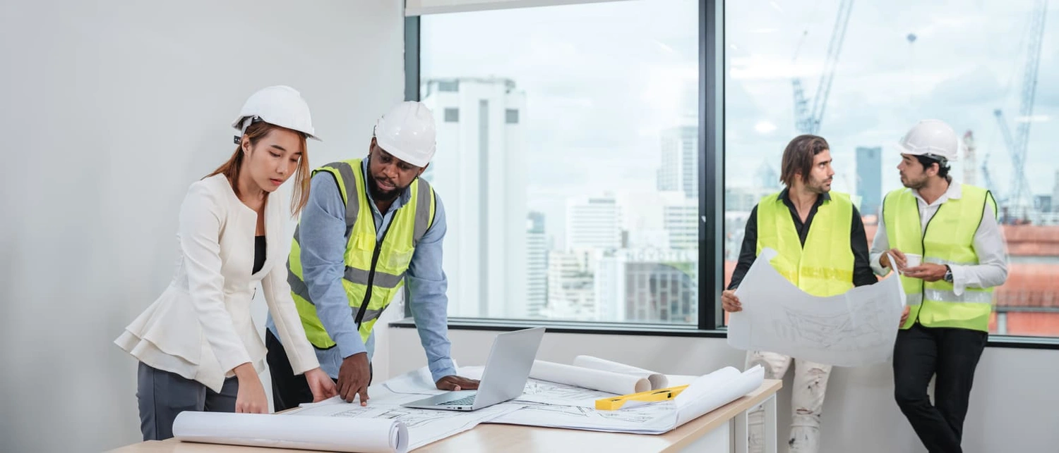Busy construction and engineering team that needs to buy a plotter printer for each department