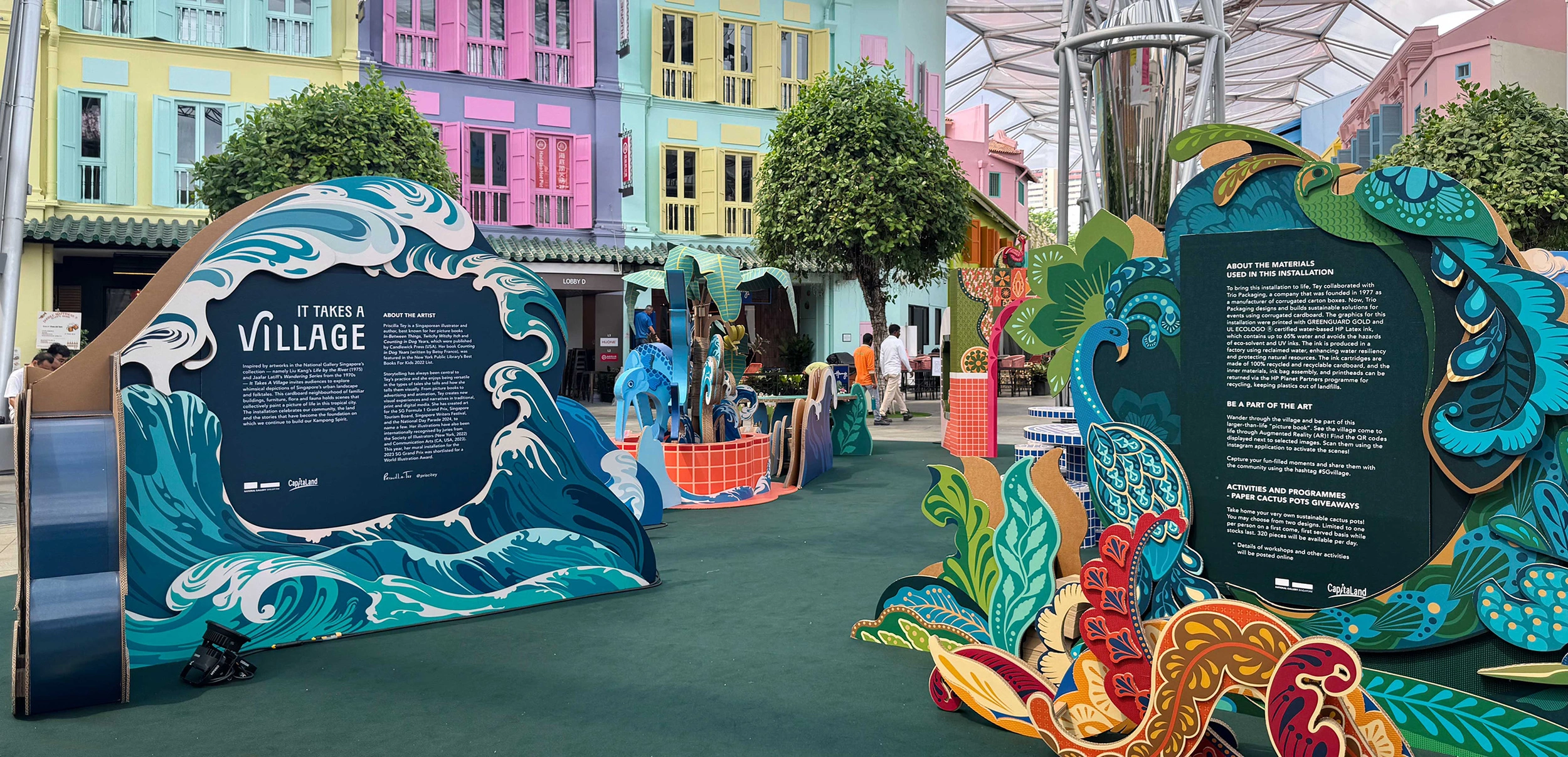 It Takes A Village at CQ @ Clarke Quay in August 2024 It Takes A Village at CQ @ Clarke Quay in August 2024