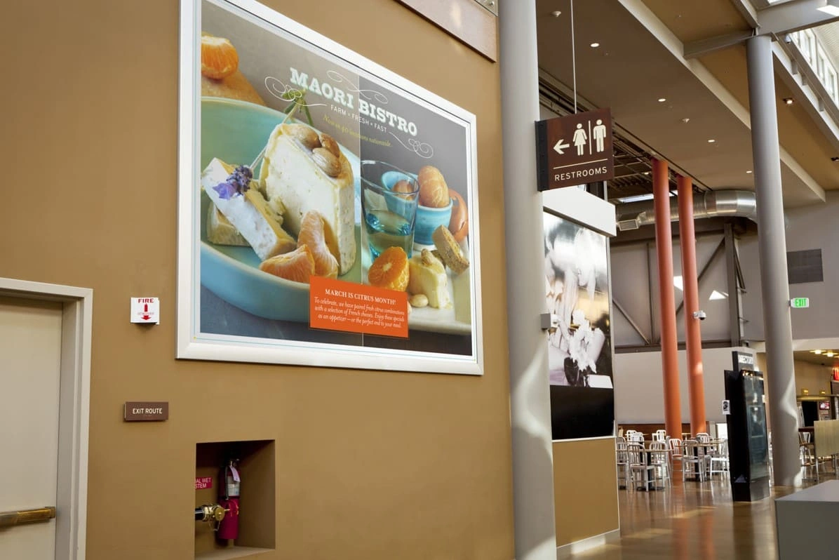 Large format posters for Maori Bistro Large format posters for Maori Bistro