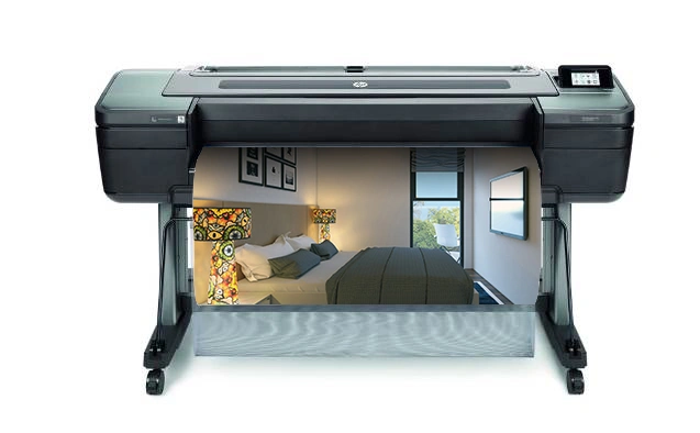 HP Z9+ aqueous pigment-based printer